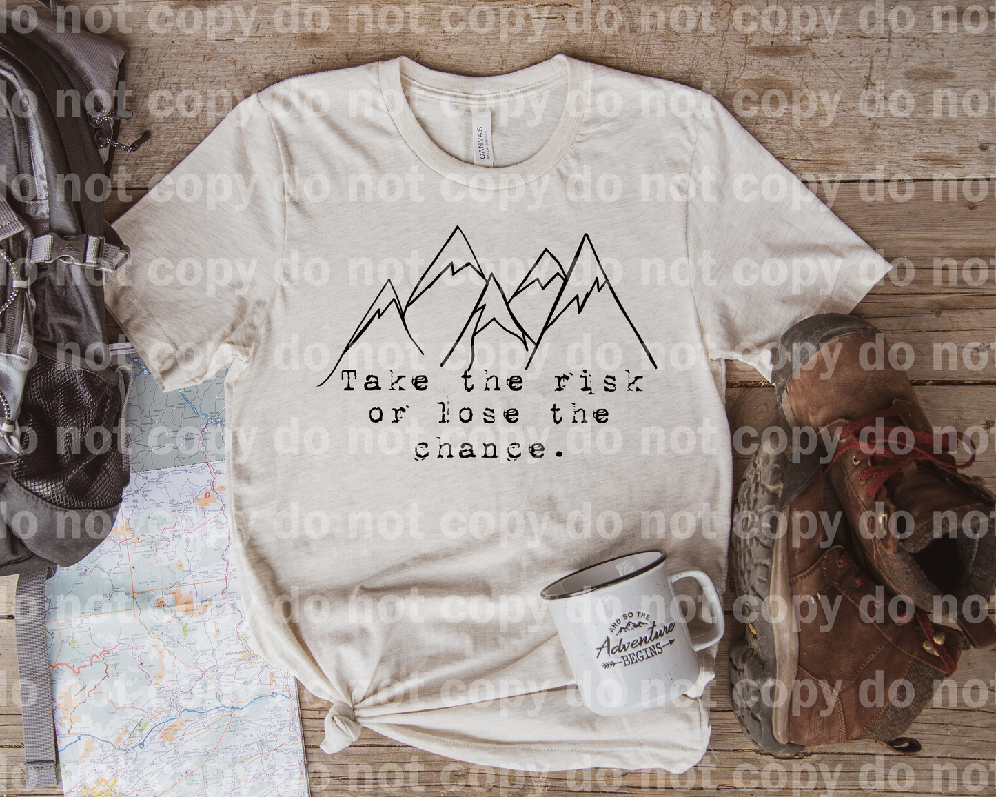 Take The Risk Or Lose The Chance Dream Print or Sublimation Print