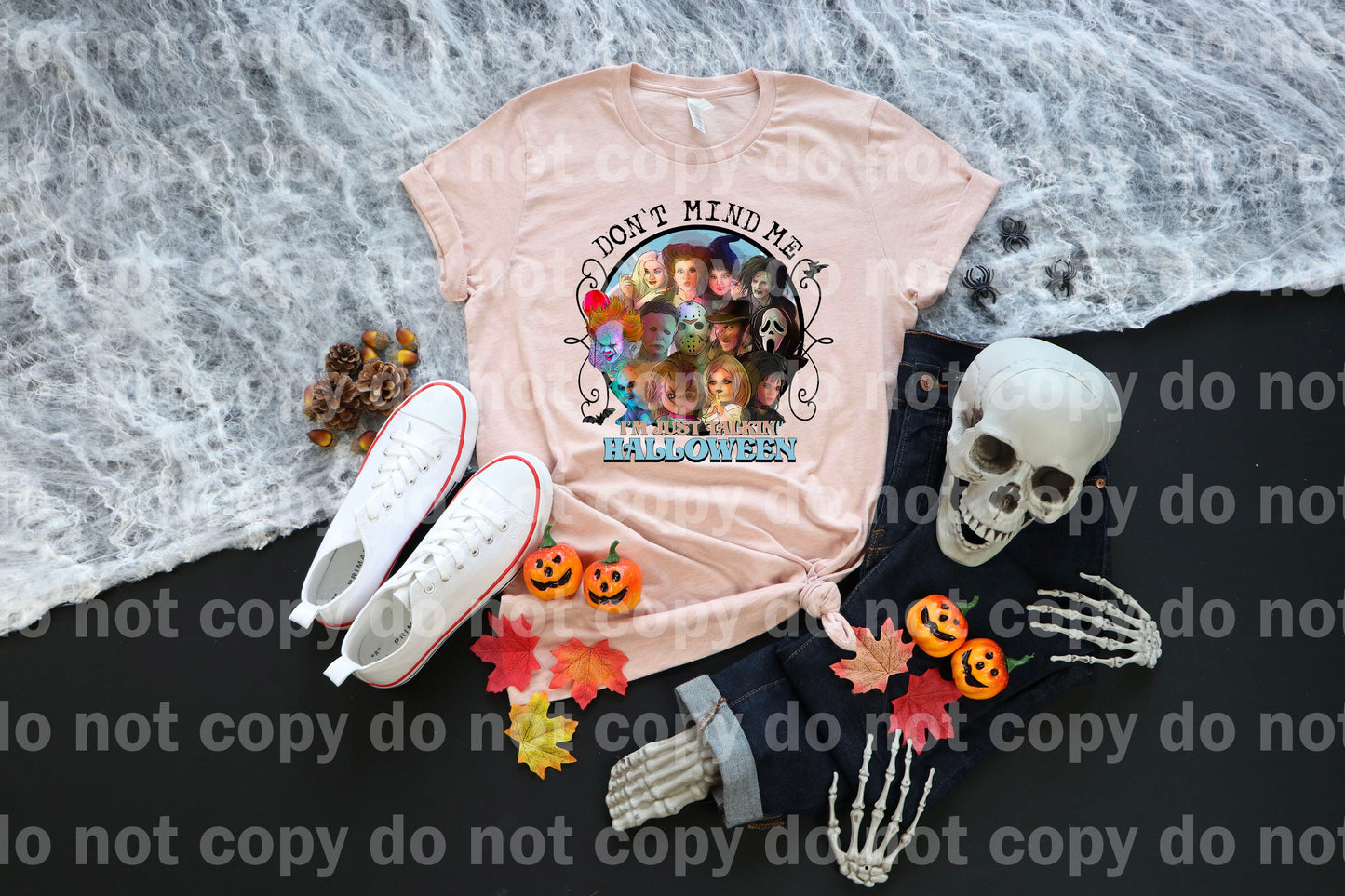 Don't Mind Me I'm Just Talking Halloween Dream Print or Sublimation Print