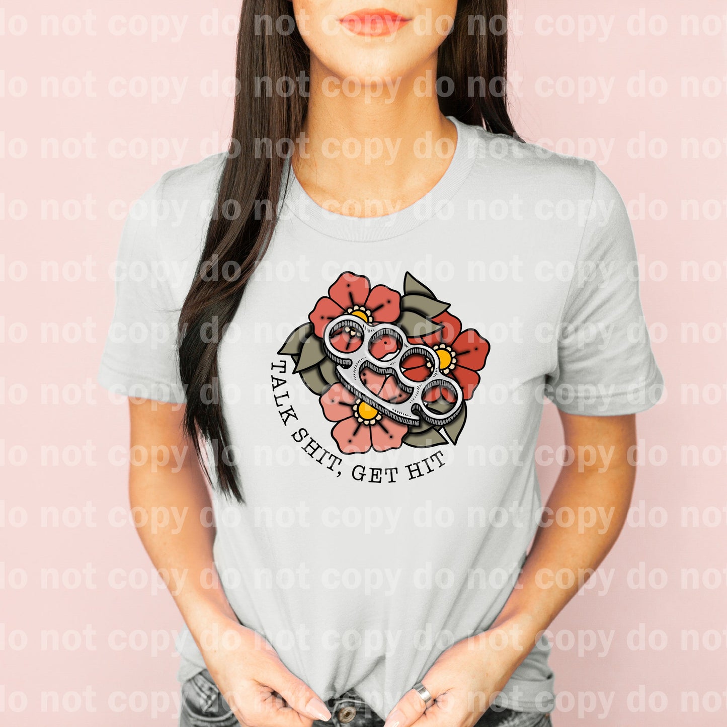 Talk Shit Get Hit Full Color/One Color Dream Print or Sublimation Print