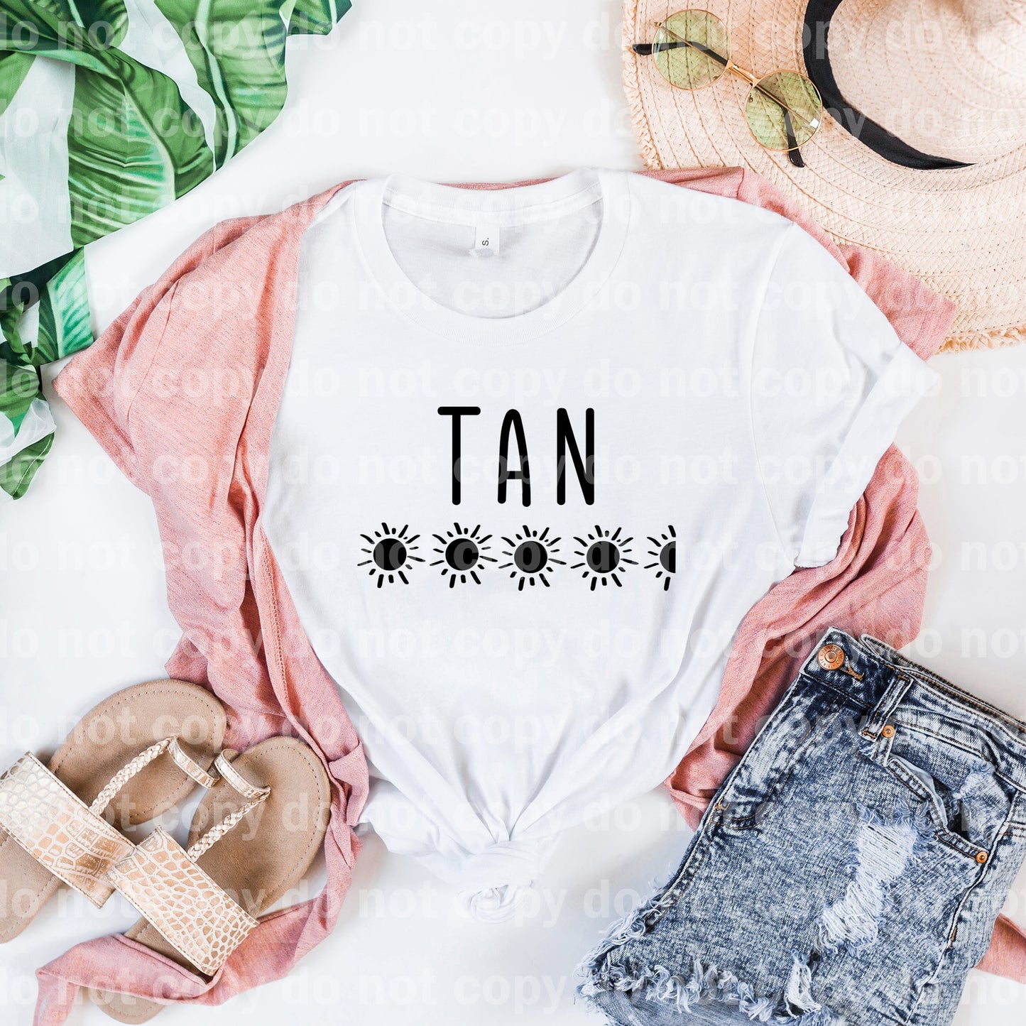 Tan Sun Loading Full Color/One Color Dream Print or Sublimation Print