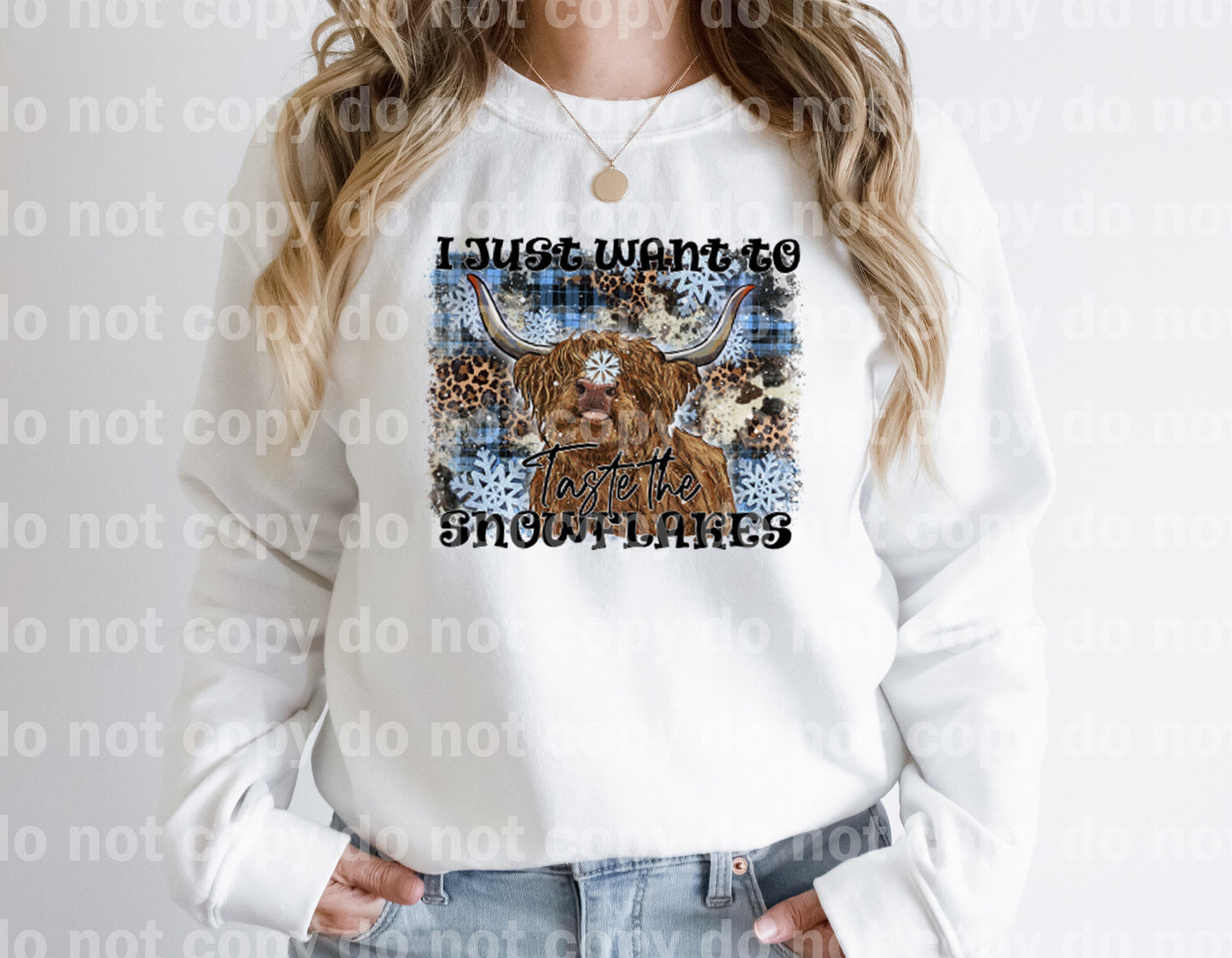 I Just Want To Taste The Snowflakes Dream Print or Sublimation Print