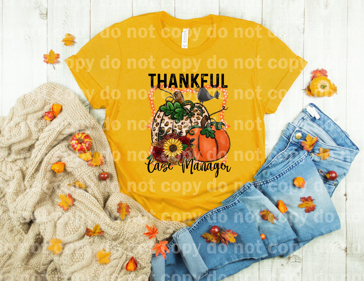 Thankful Case Manager Dream Print or Sublimation Print