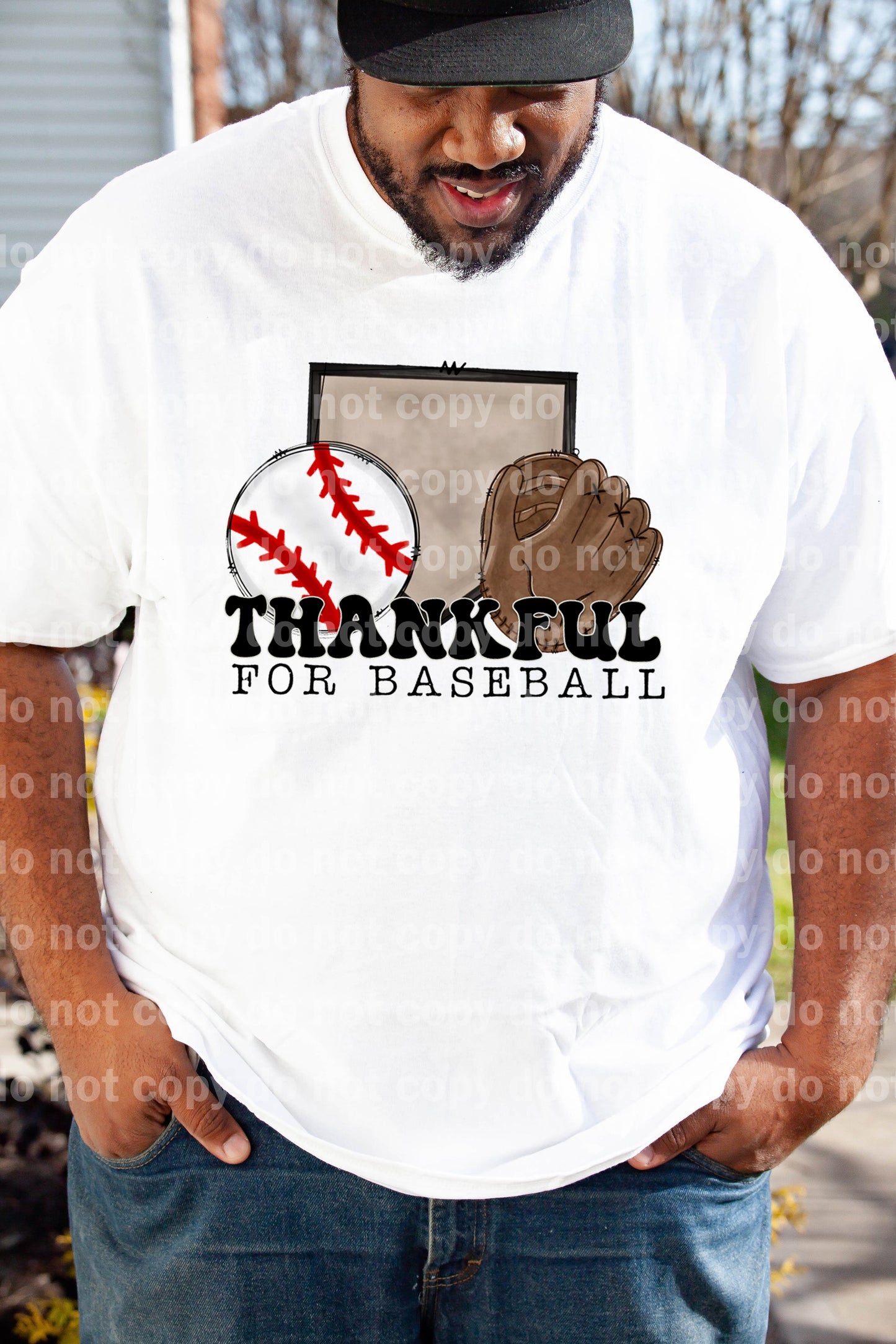 Thankful For Baseball Dream Print or Sublimation Print