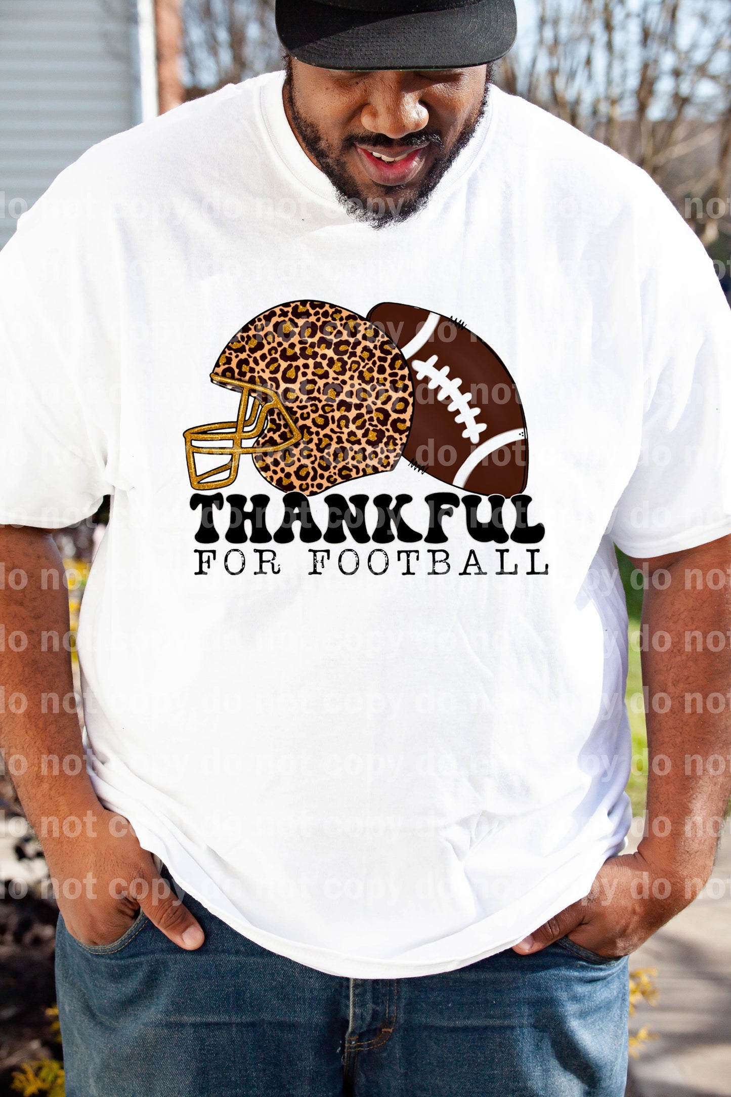 Thankful For Football Dream Print or Sublimation Print