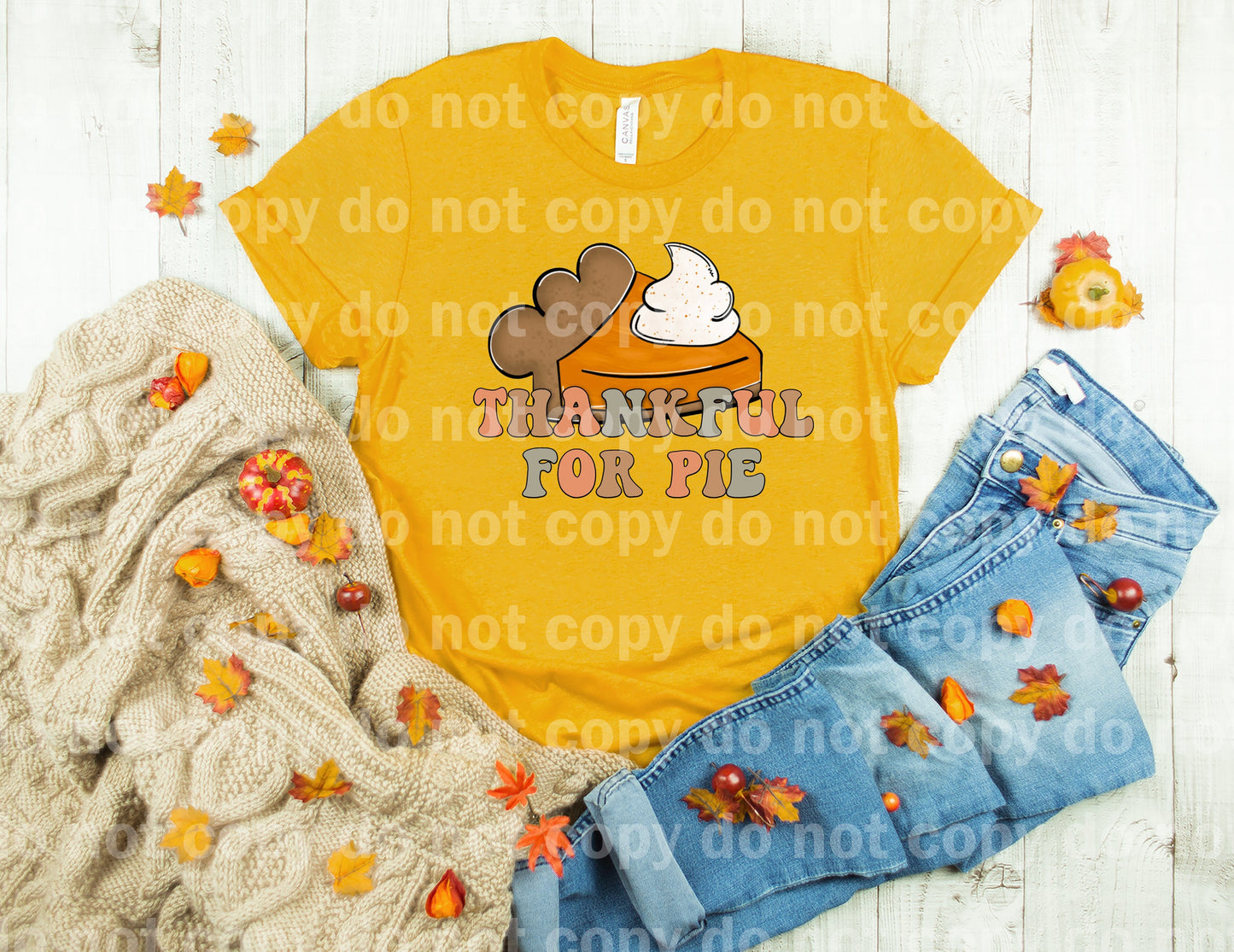 Thankful For Pie Dream Print or Sublimation Print