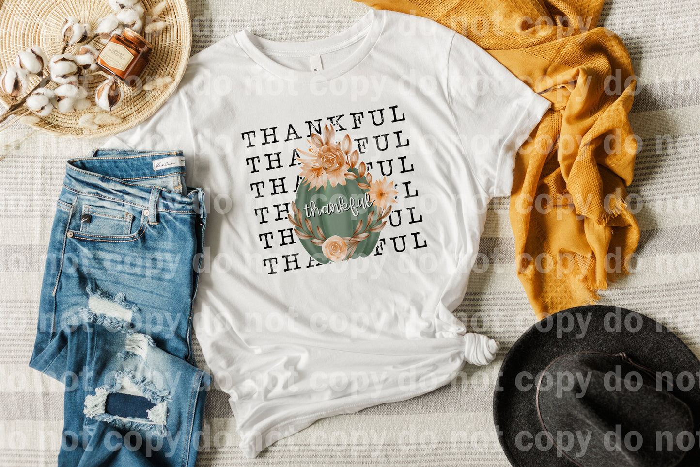 Thankful Green Pumpkin Dream Print or Sublimation Print