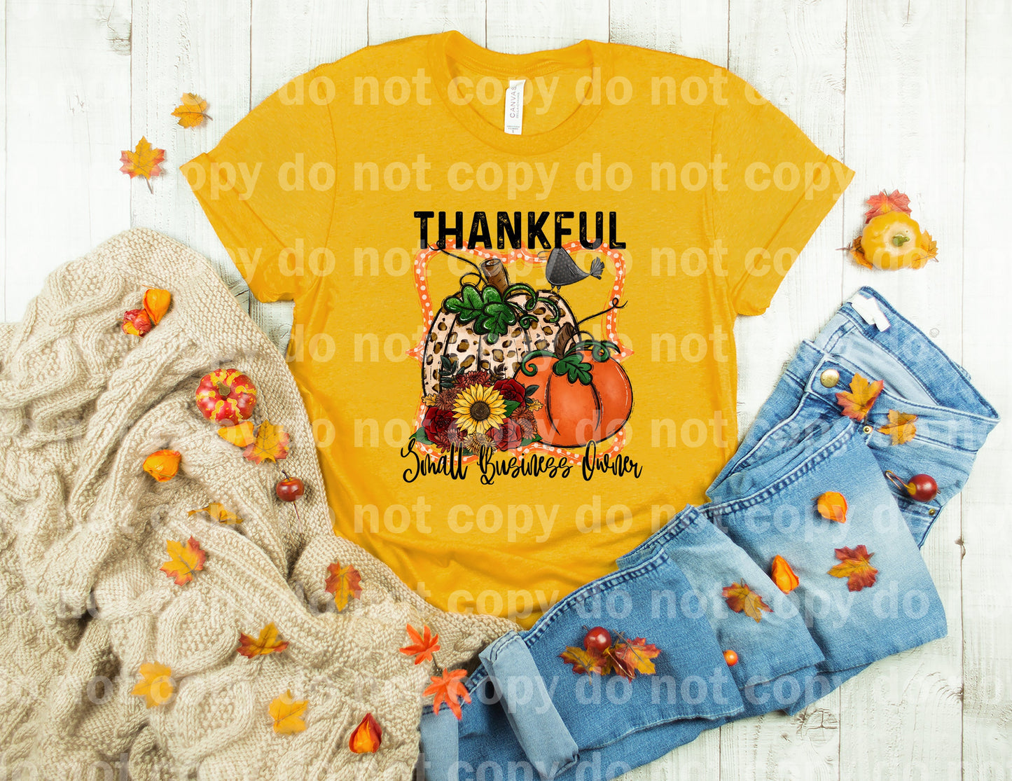 Thankful Small Business Owner Dream Print or Sublimation Print