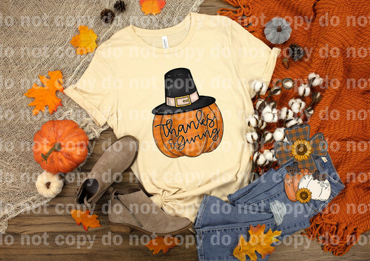 Thanks And Giving Pumpkin Dream Print or Sublimation Print