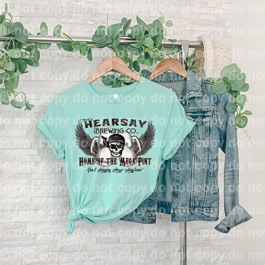 Esa es Hearsay Brewing Co., sede de Mega Pint, ¿no es la hora feliz en cualquier momento? Impresión de ensueño o impresión por sublimación