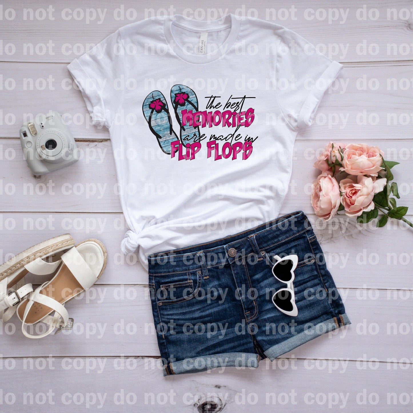 The Best Memories Are Made In Flip Flops Dream Print or Sublimation Print