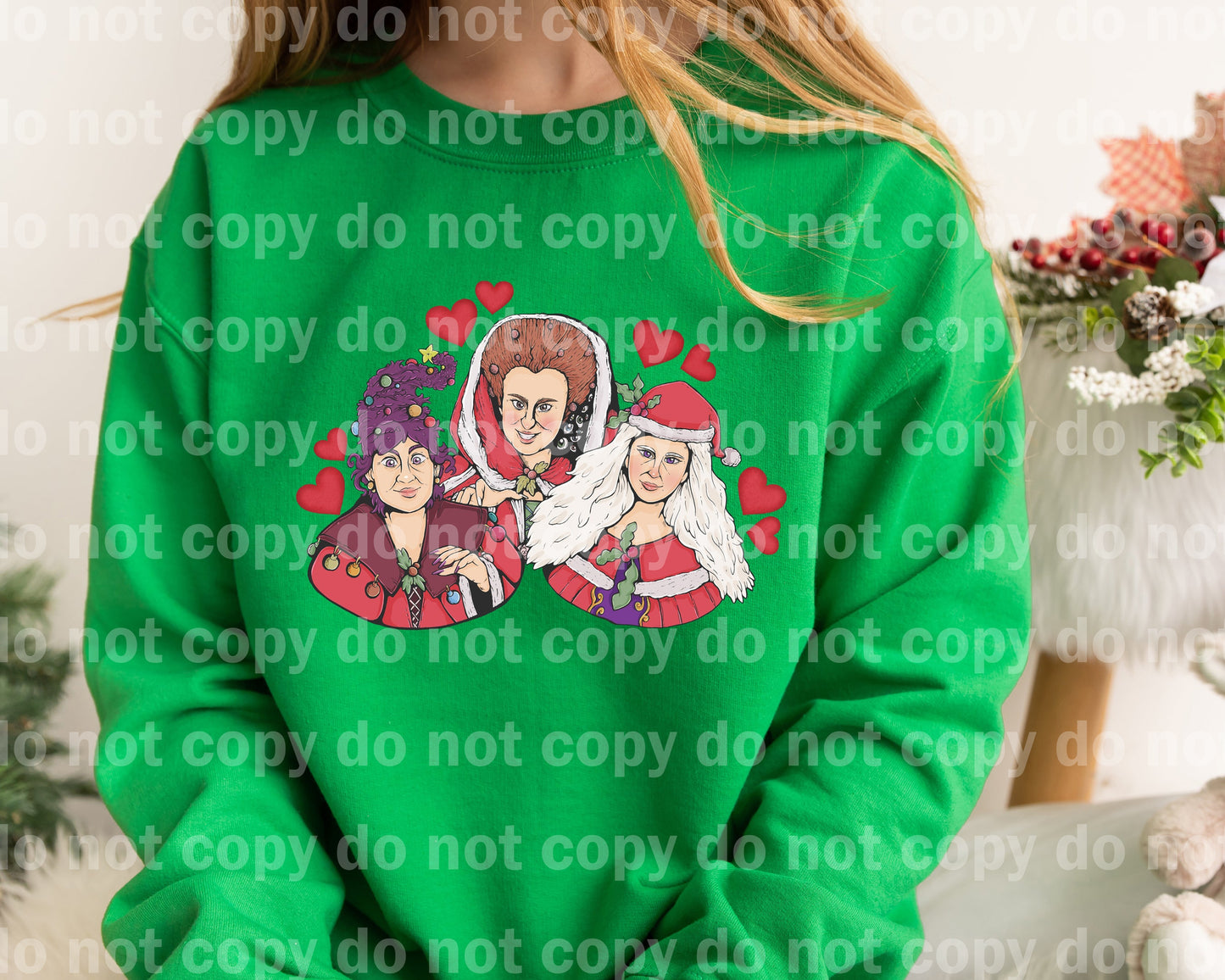 The Christmas Witches Dream Print or Sublimation Print