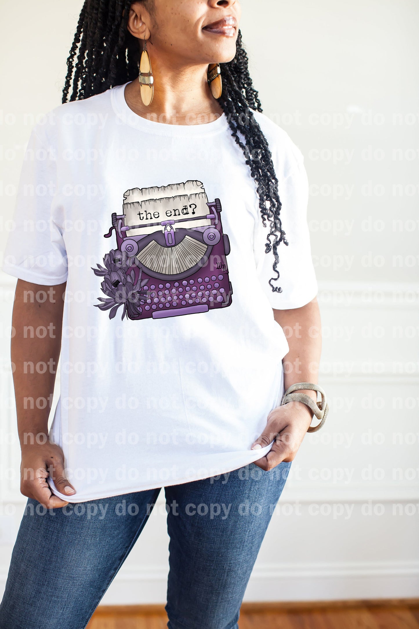 The End Typewriter Dream Print or Sublimation Print