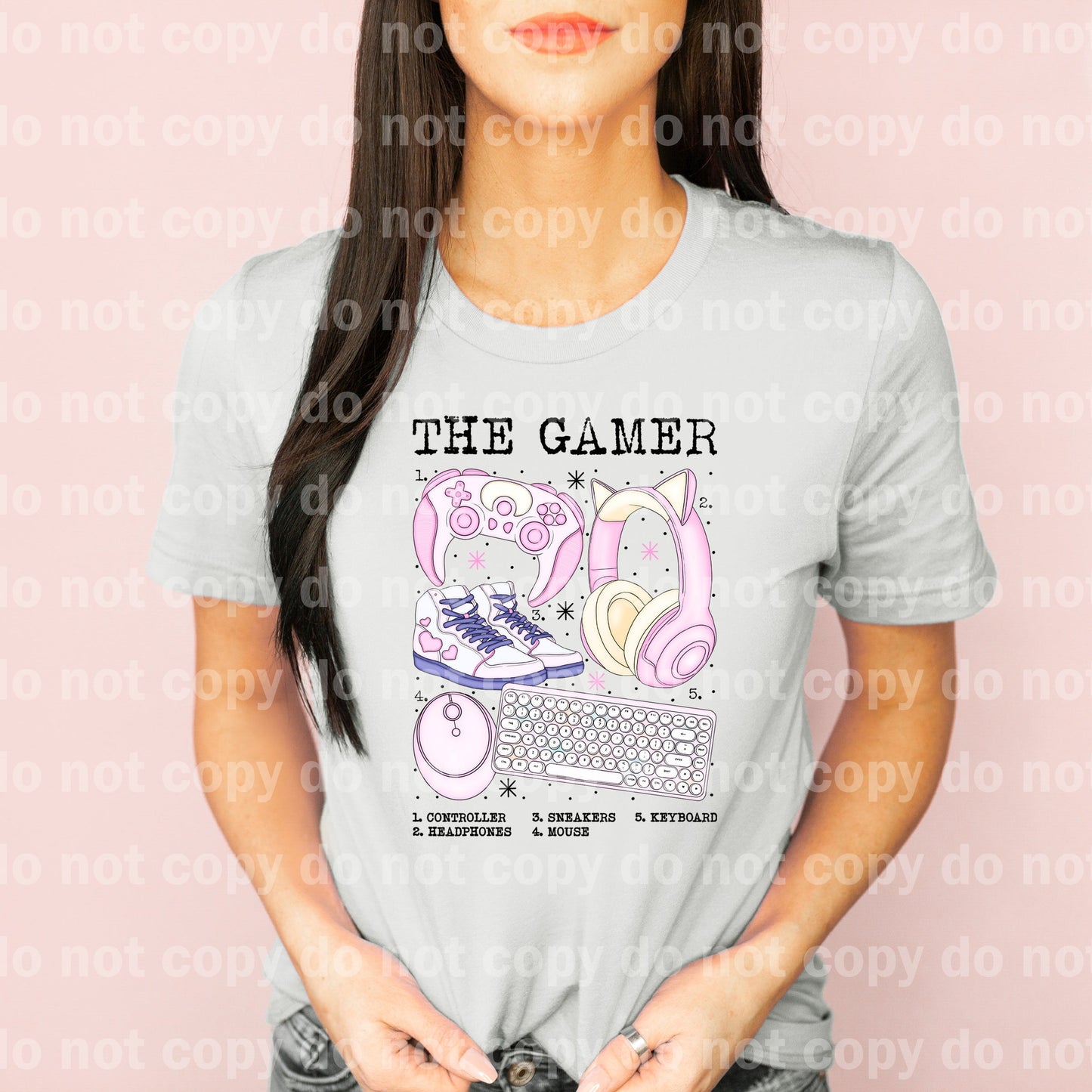 The Gamer Pink Chart Dream Print or Sublimation Print