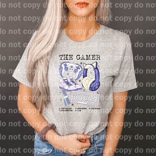 The Gamer Purple Chart Dream Print or Sublimation Print