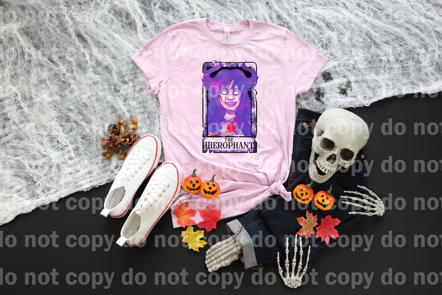 The Hierophant Tarot Horror Dream Print or Sublimation Print