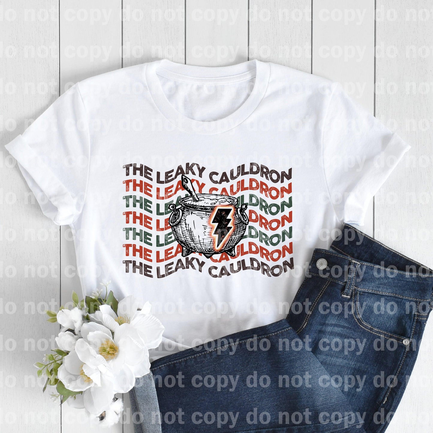 The Leaky Cauldron Wavy Word Stack Dream Print or Sublimation Print