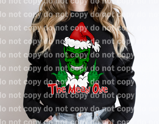 The Mean One Middle Finger Dream Print or Sublimation Print