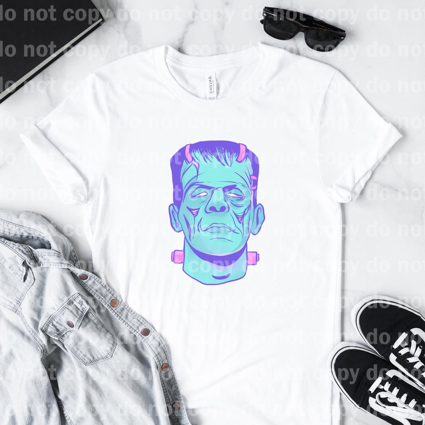 The Monster Pastel or rainbow  Color Style Dream Print or Sublimation Print