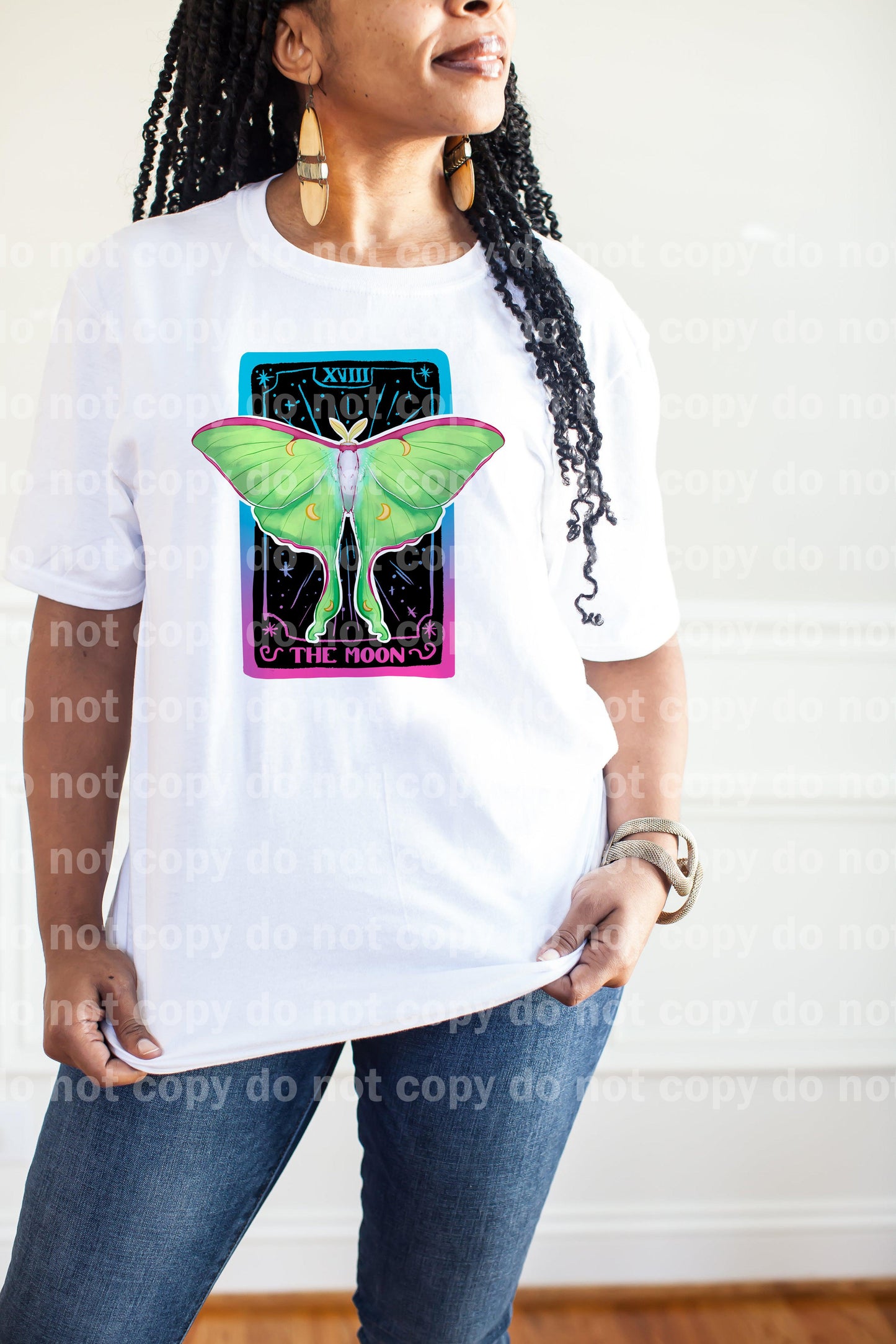 The Moon Moth Tarot XVIII Dream Print or Sublimation Print