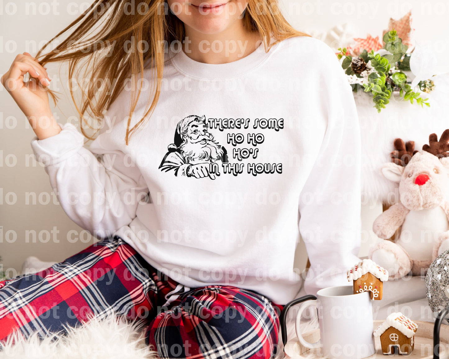 There's Some Ho Ho Ho's In This House Dream Print or Sublimation Print