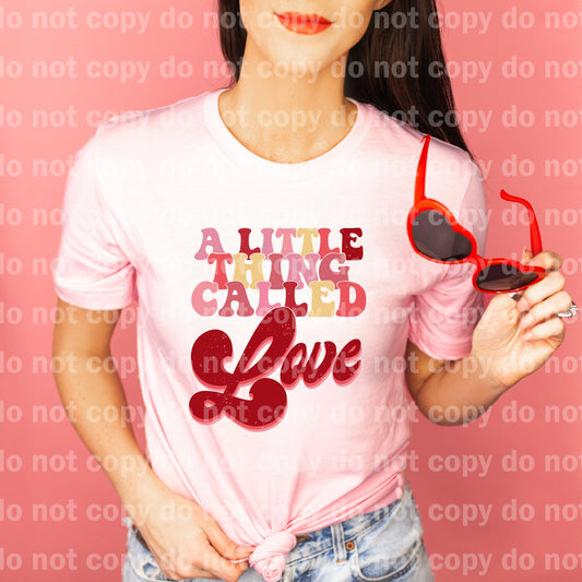 A Little Thing Called Love Typography Dream Print or Sublimation Print