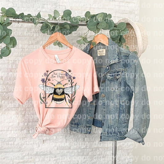 Think Happy Bee Happy Dream Print or Sublimation Print