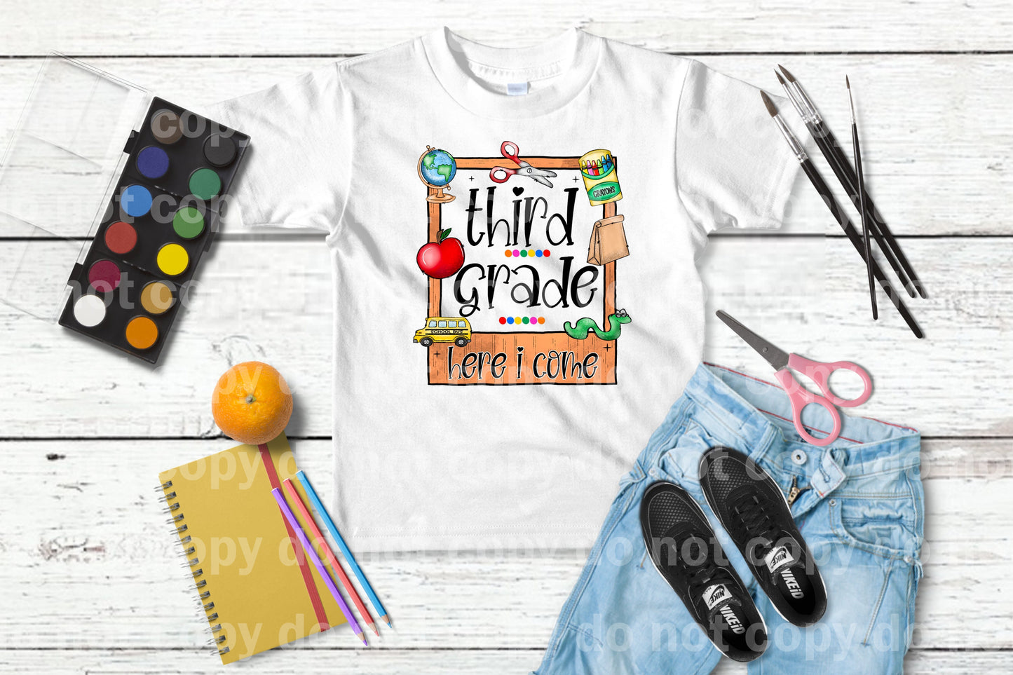 Third Grade Here I Come Dream Print or Sublimation Print