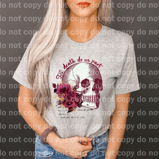 Till Death Do Us Part Skull Dream Print or Sublimation Print