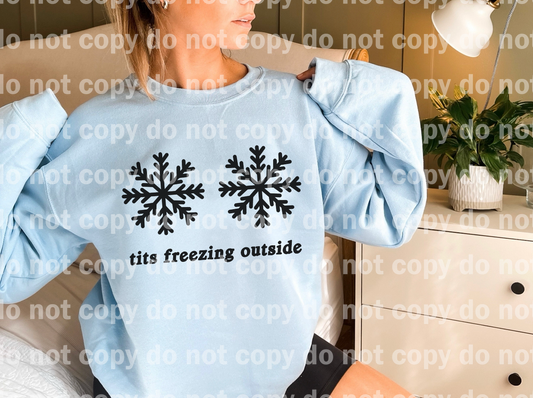 Tits Freezing Outside Dream Print or Sublimation Print