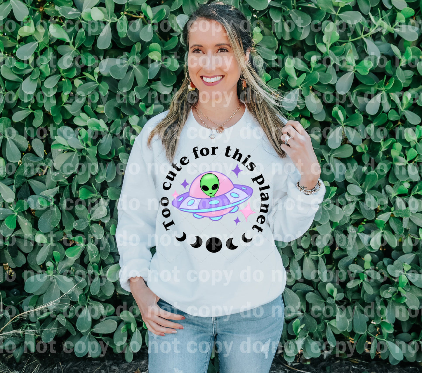 Too Cute For This Planet Dream Print or Sublimation Print