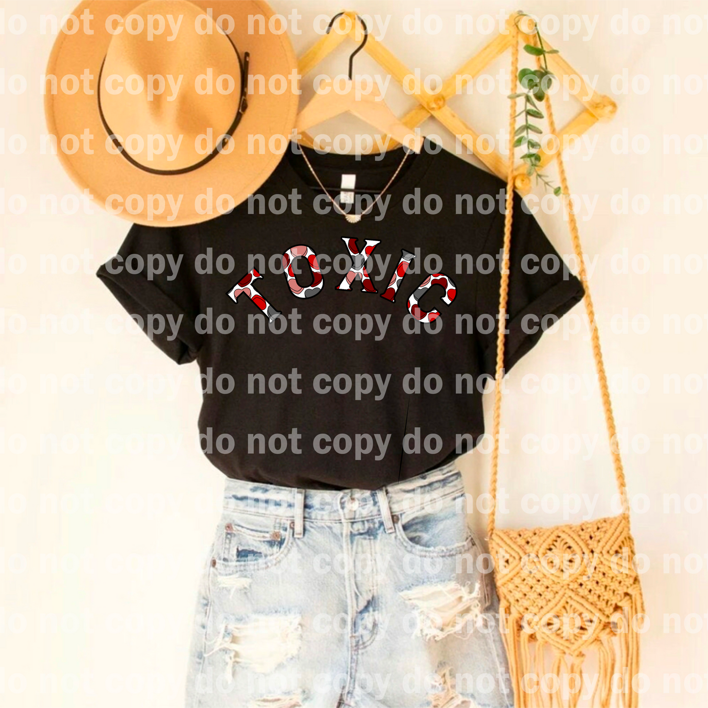 Toxic Outlines Full Color/One Color Dream Print or Sublimation Print