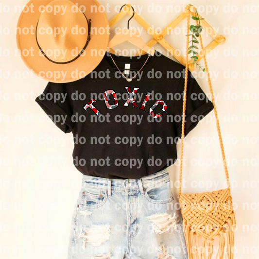 Toxic Outlines Full Color/One Color Dream Print or Sublimation Print
