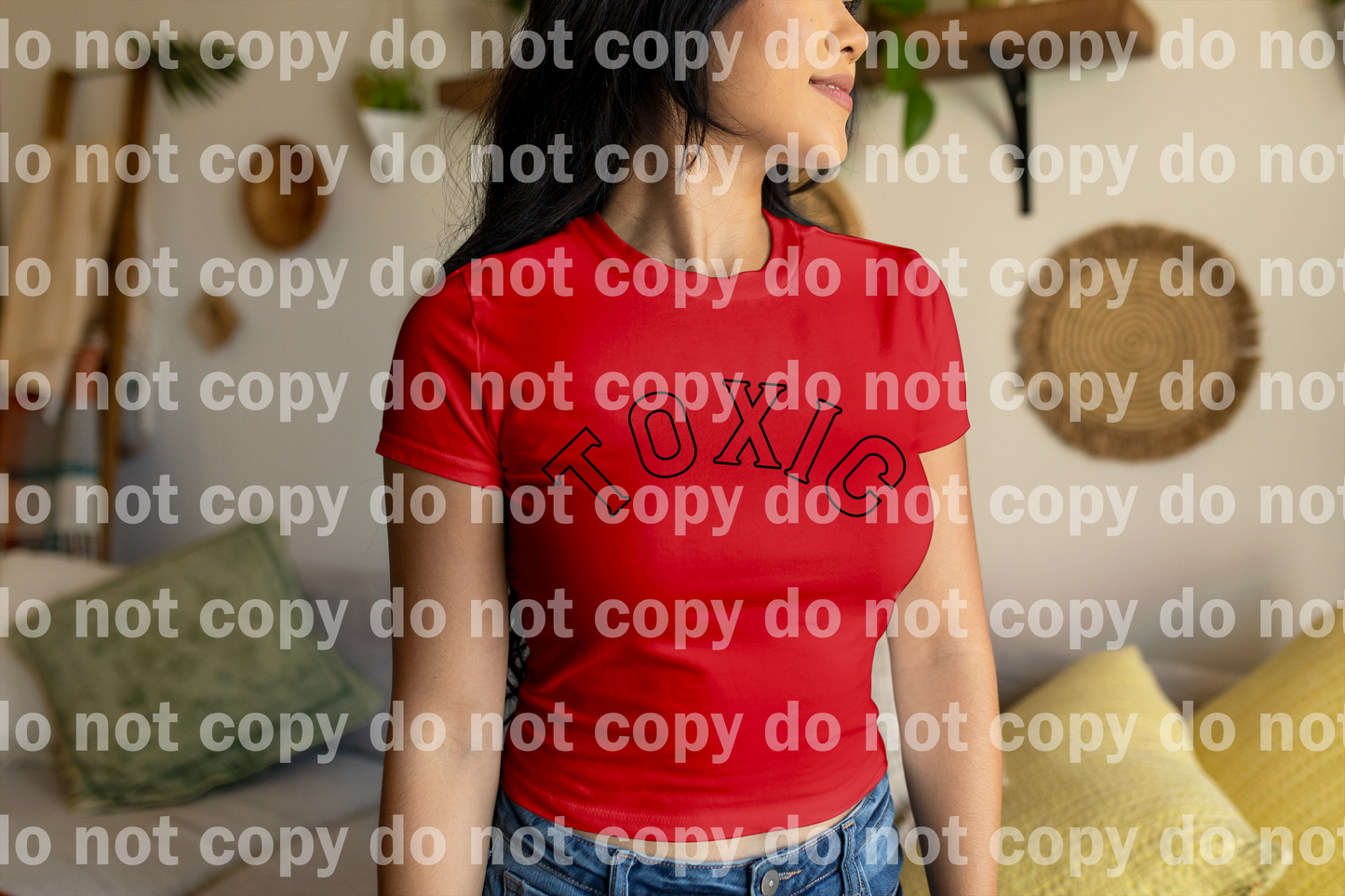 Toxic Outlines Full Color/One Color Dream Print or Sublimation Print