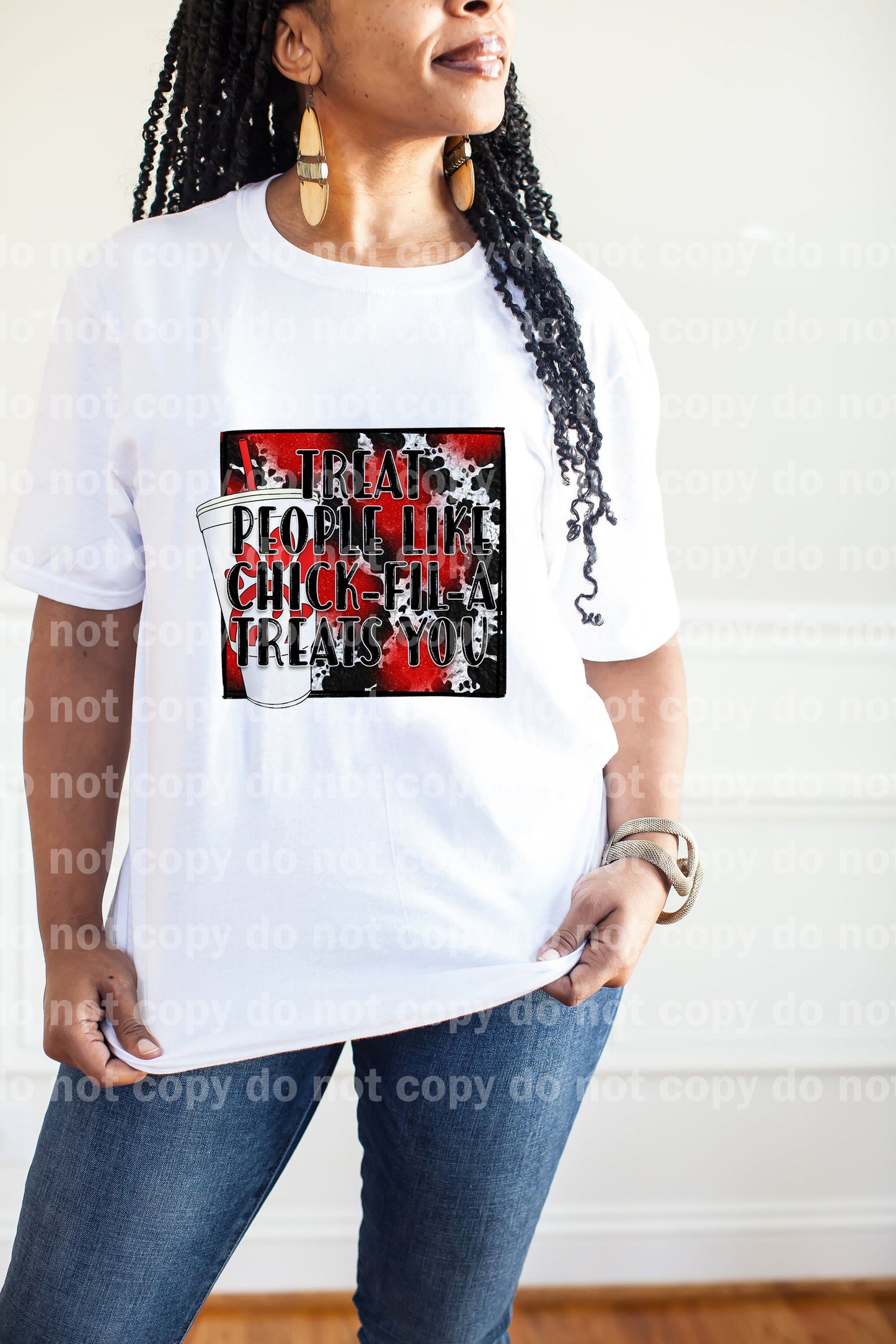 Treat People Like A Chic-Fil-A Treats You Dream Print or Sublimation Print