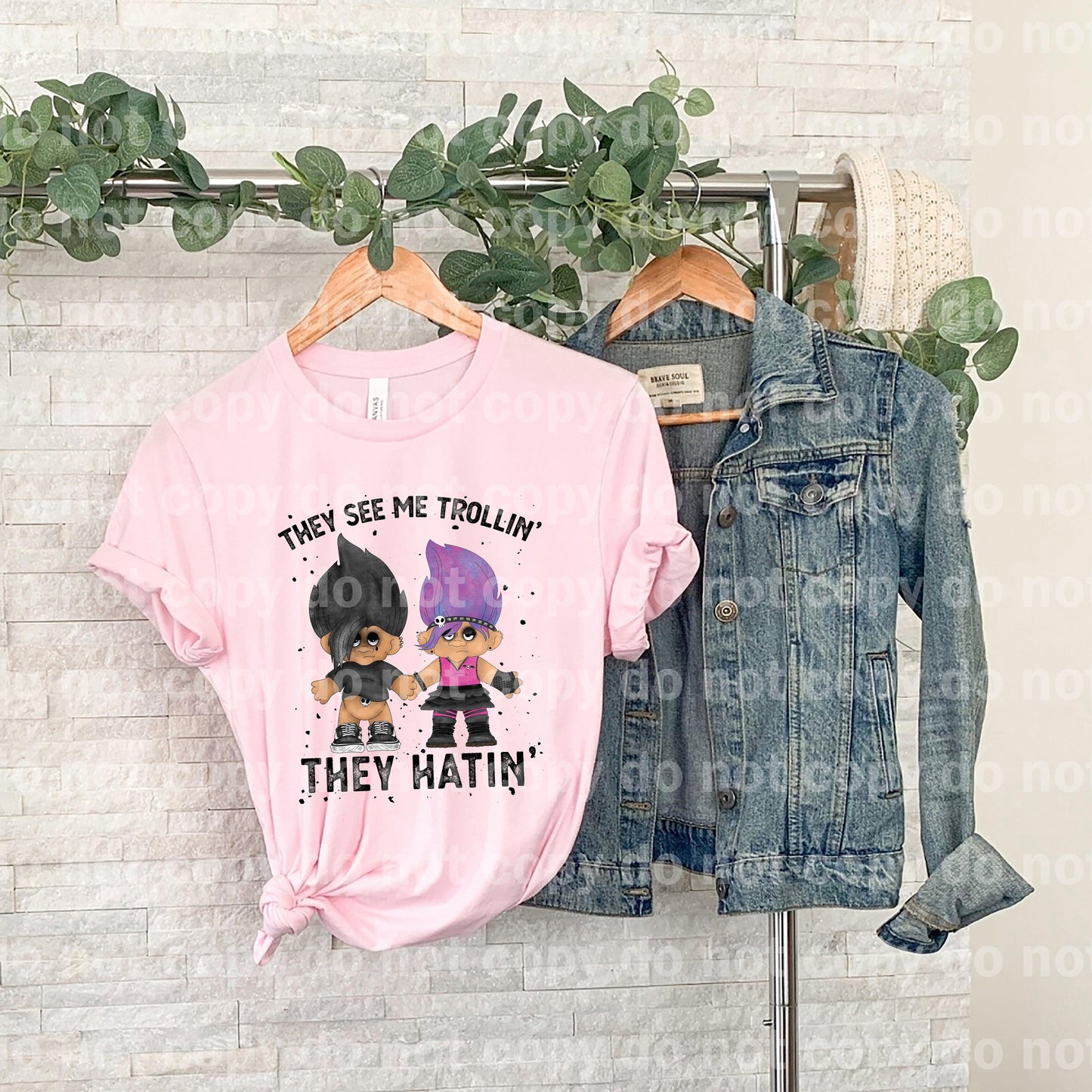 They See Me Trollin' They Hatin Dream Print or Sublimation Print