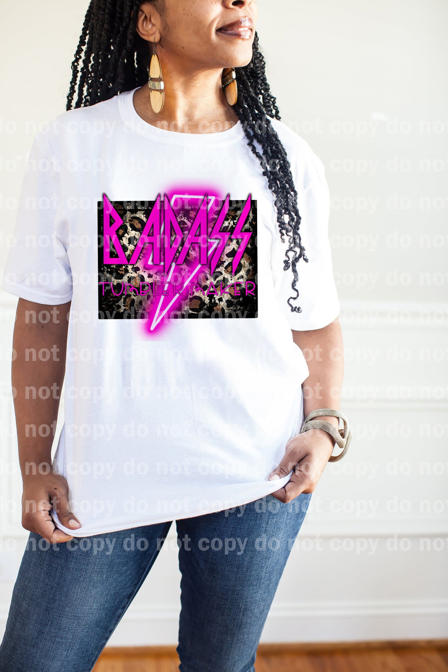 Badass Tumbler Maker Green/Pink Dream Print or Sublimation Print