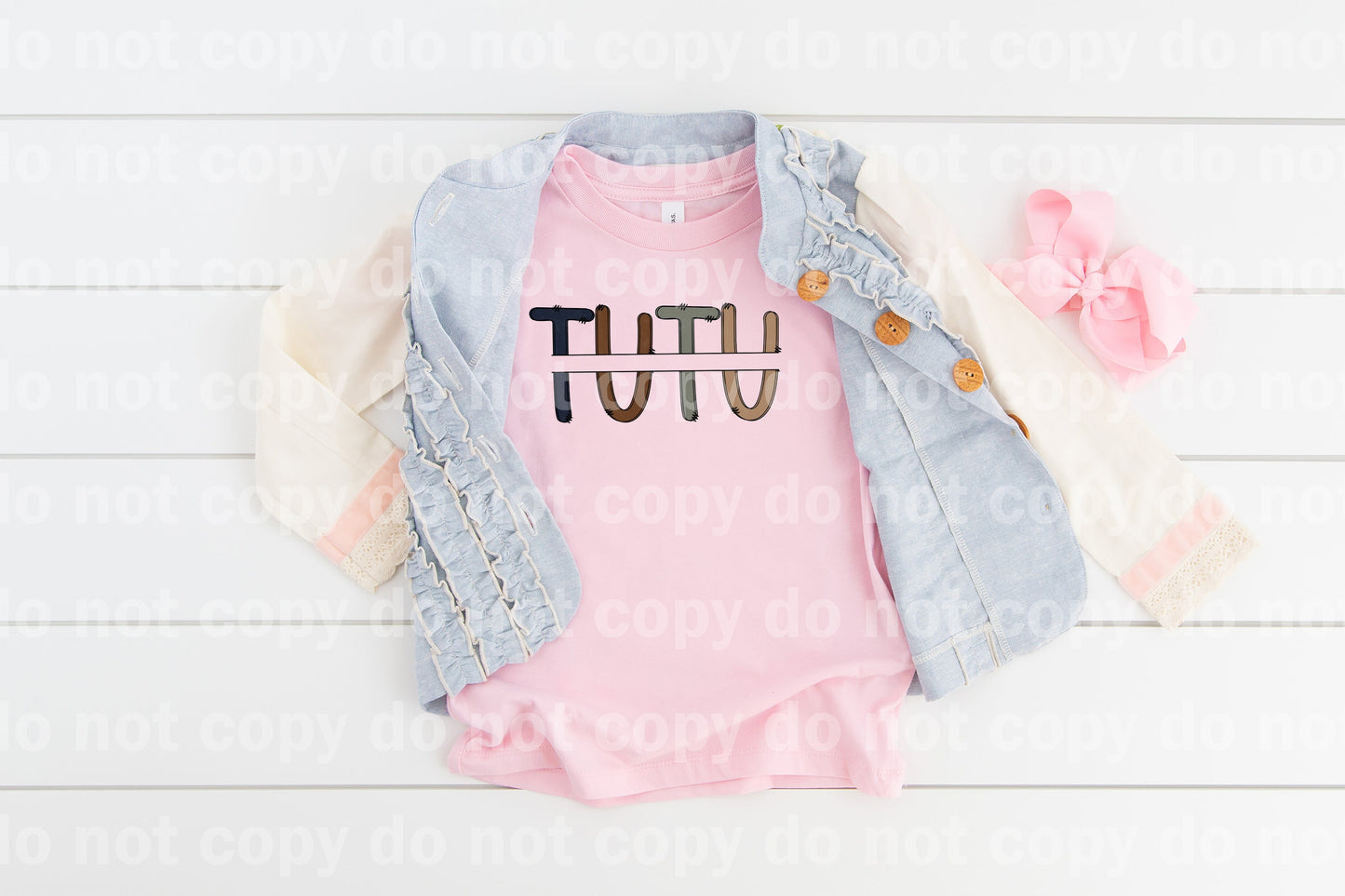 Tutu Customizable Dream Print or Sublimation Print