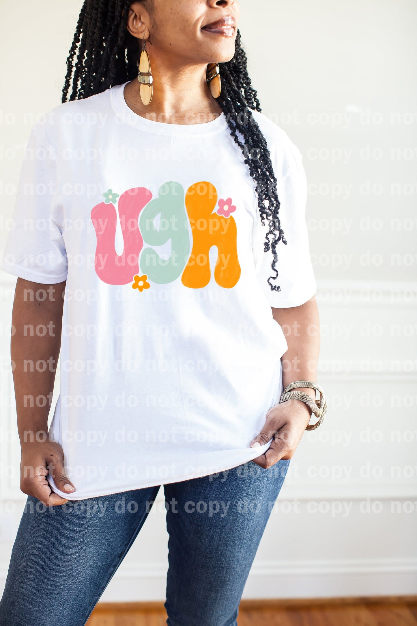 Ugh With Flowers Dream Print or Sublimation Print