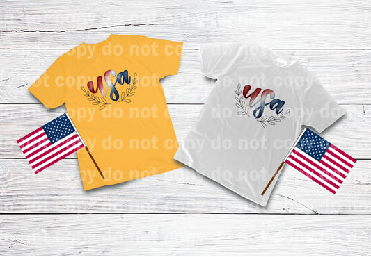 USA Lettered Dream Print or Sublimation Print