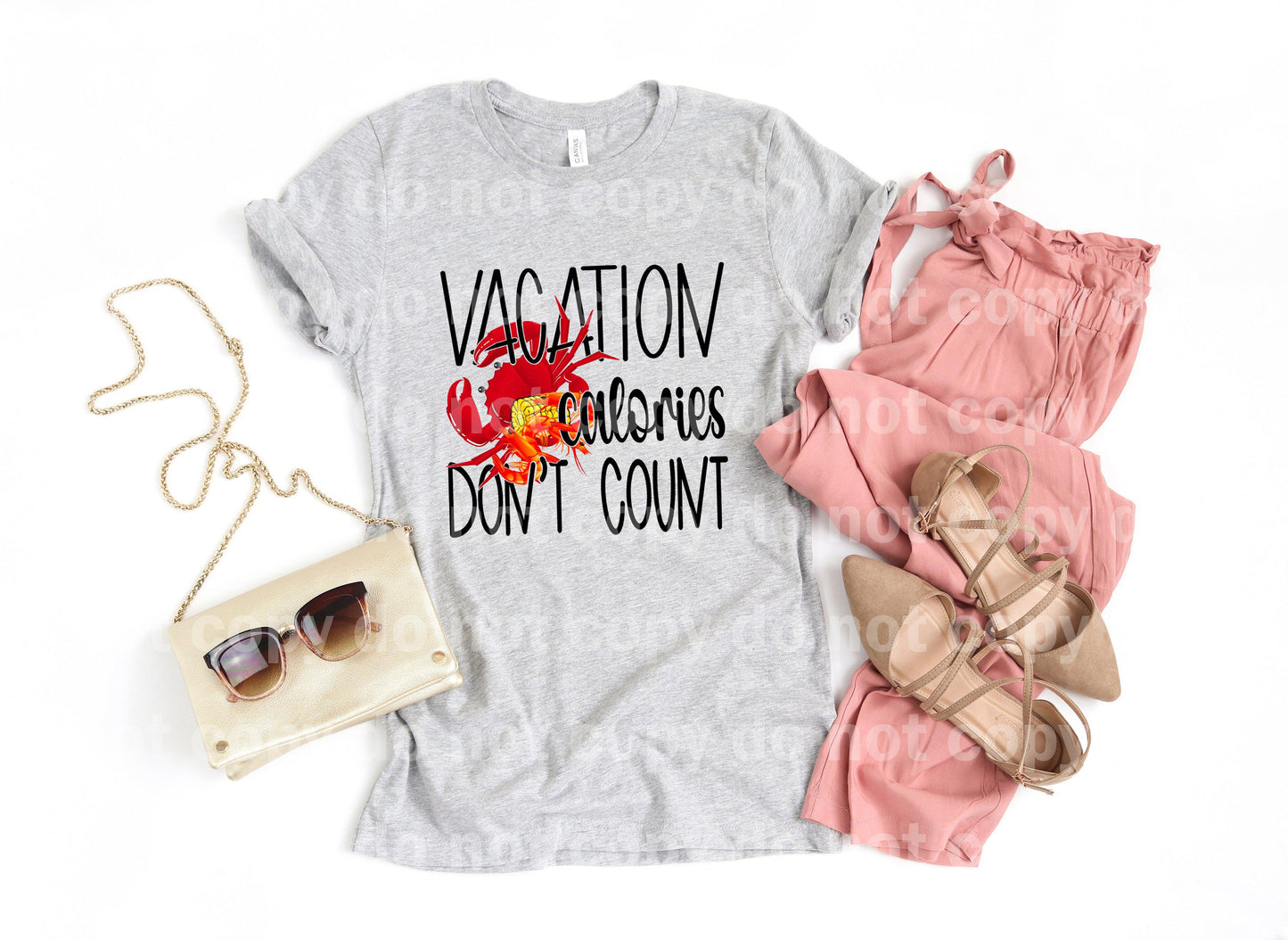 Vacation Calories Don’t Count Dream Print or Sublimation Print