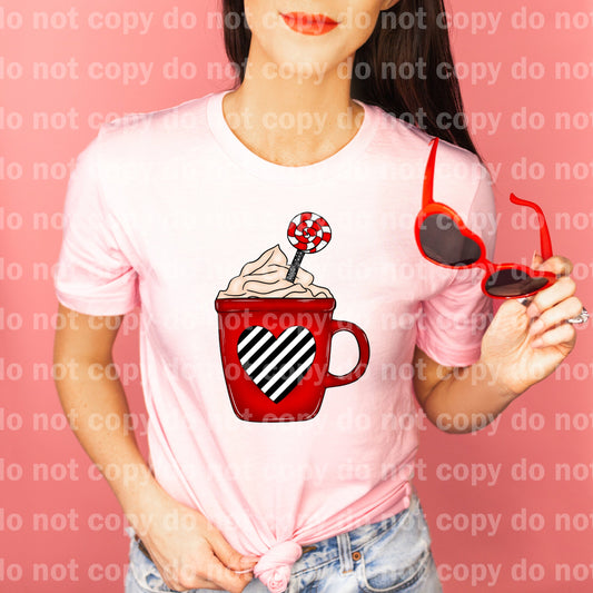 Valentines Day Cup Red Dream Print or Sublimation Print