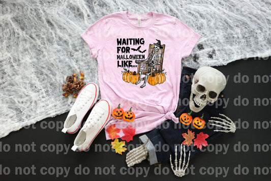 Waiting For Halloween Like Full Color/One Color Dream Print or Sublimation Print