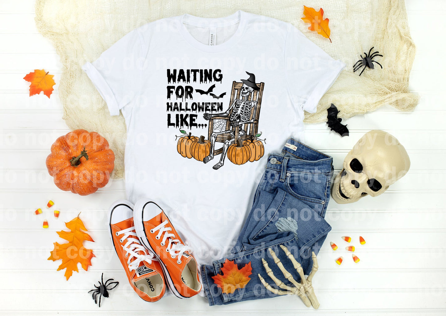 Waiting For Halloween Like Full Color/One Color Dream Print or Sublimation Print