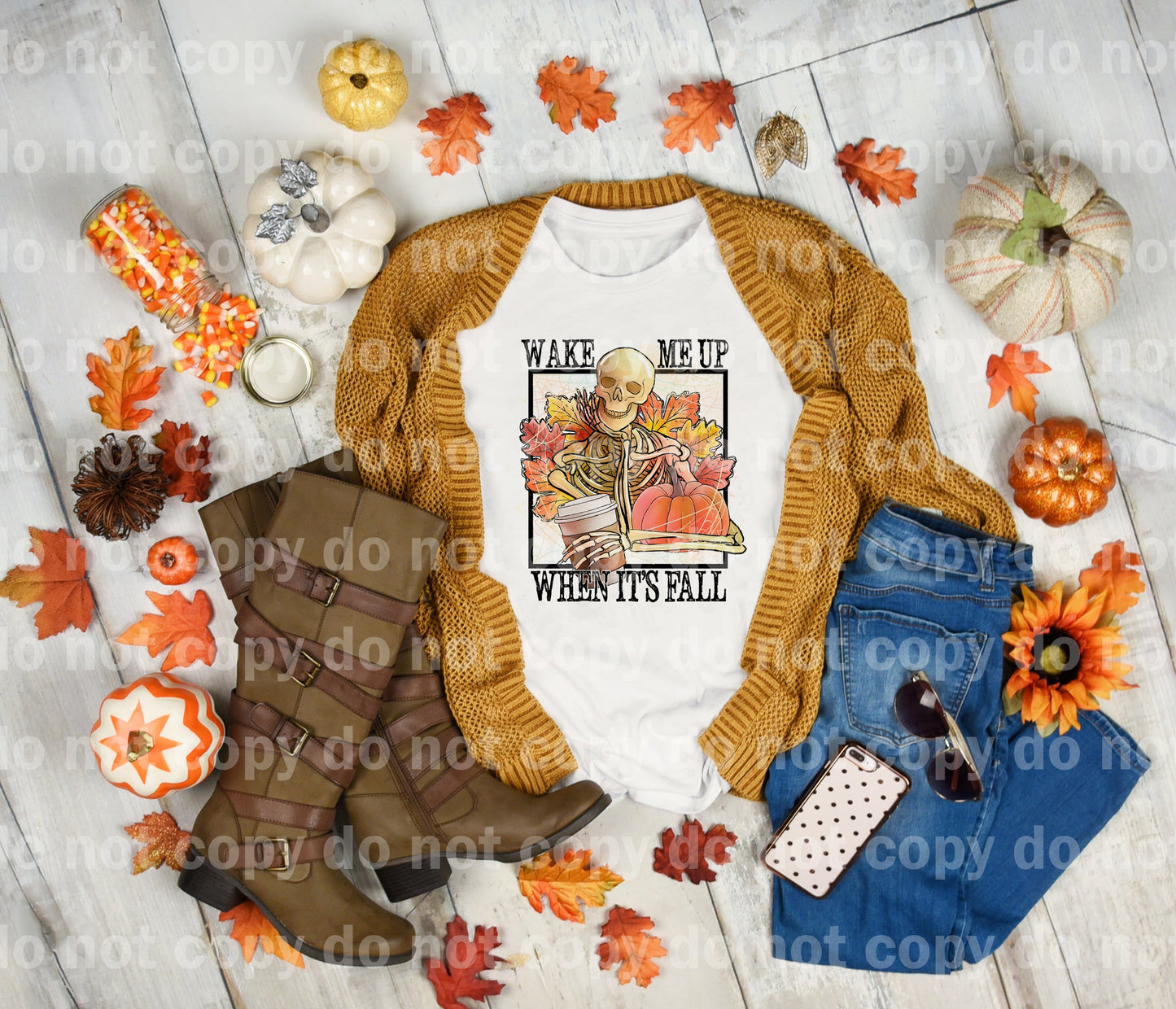 Wake Me Up When It's Fall Dream Print or Sublimation Print