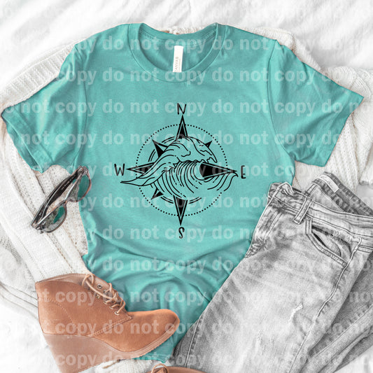 Compass Wave Dream Print or Sublimation Print