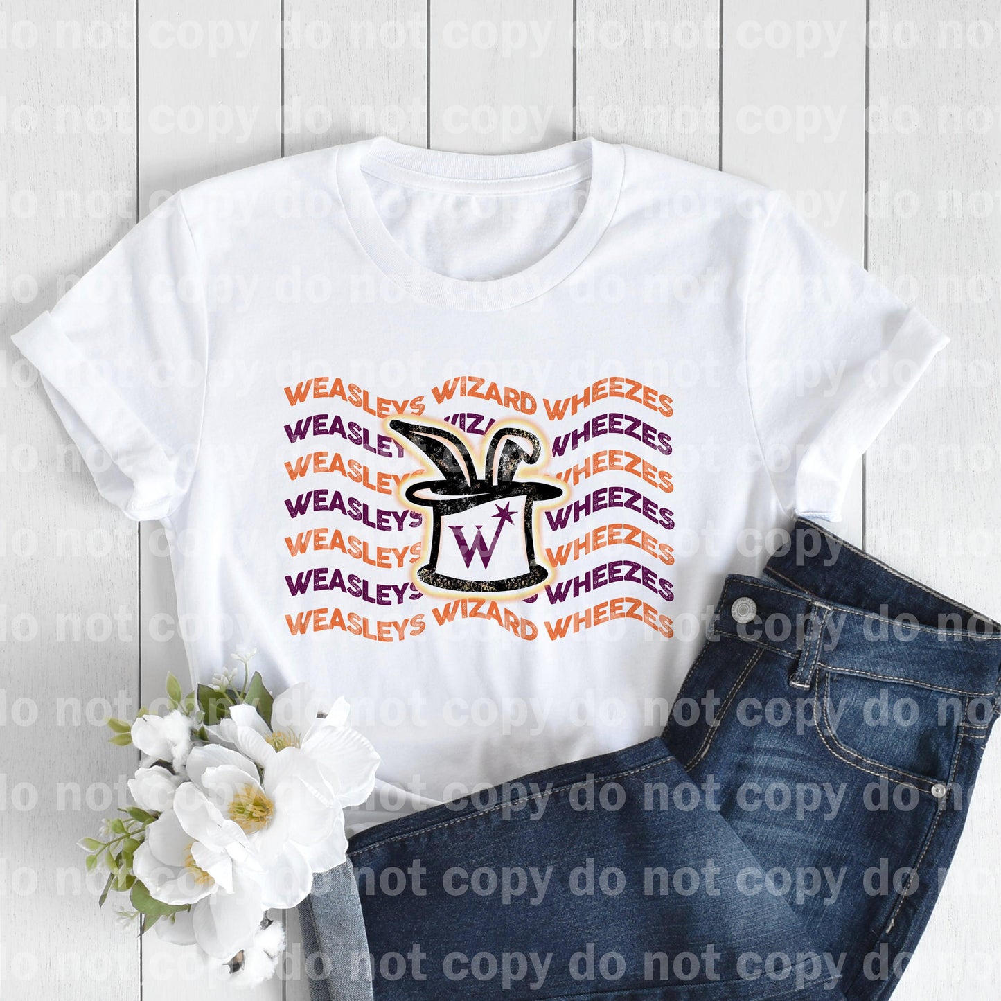 Weasley Wizard Wheezes Wavy Word Stack Dream Print or Sublimation Print