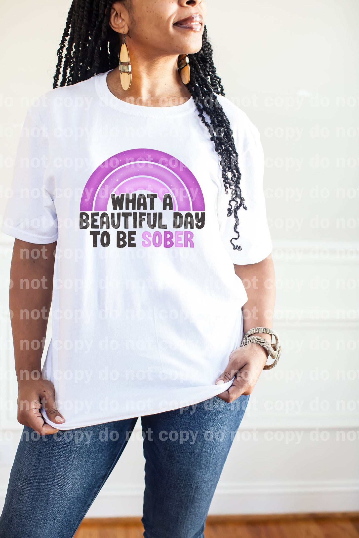 What A Beautiful Day To Be Sober Dream Print or Sublimation Print