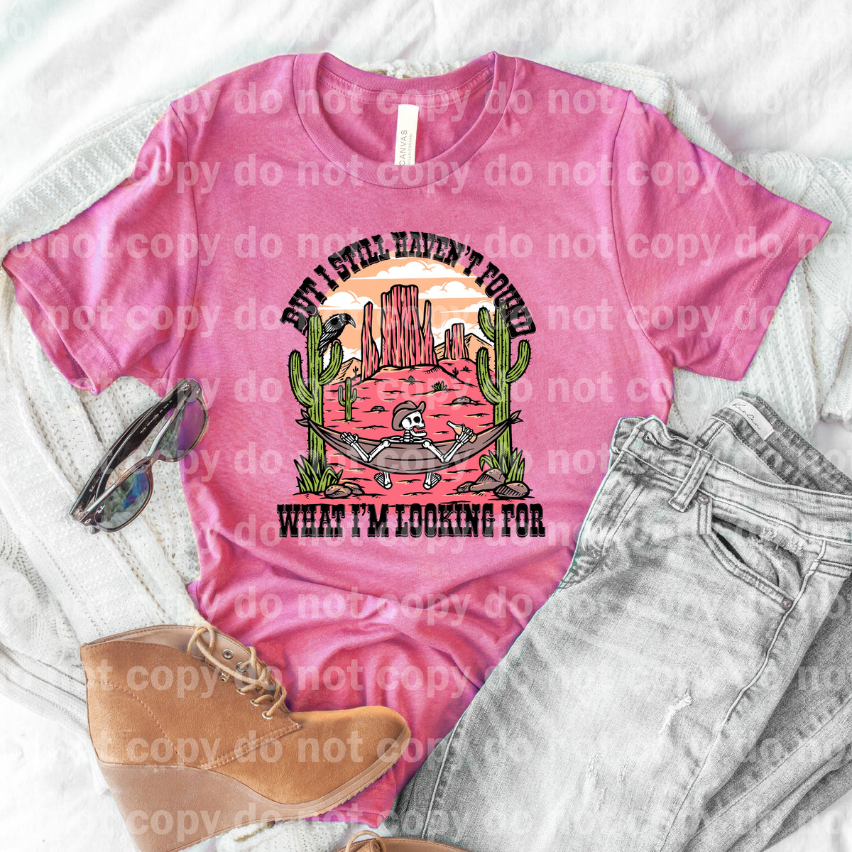 But I Still Haven't Found What I'm Looking For Full Color/One Color Dream Print or Sublimation Print