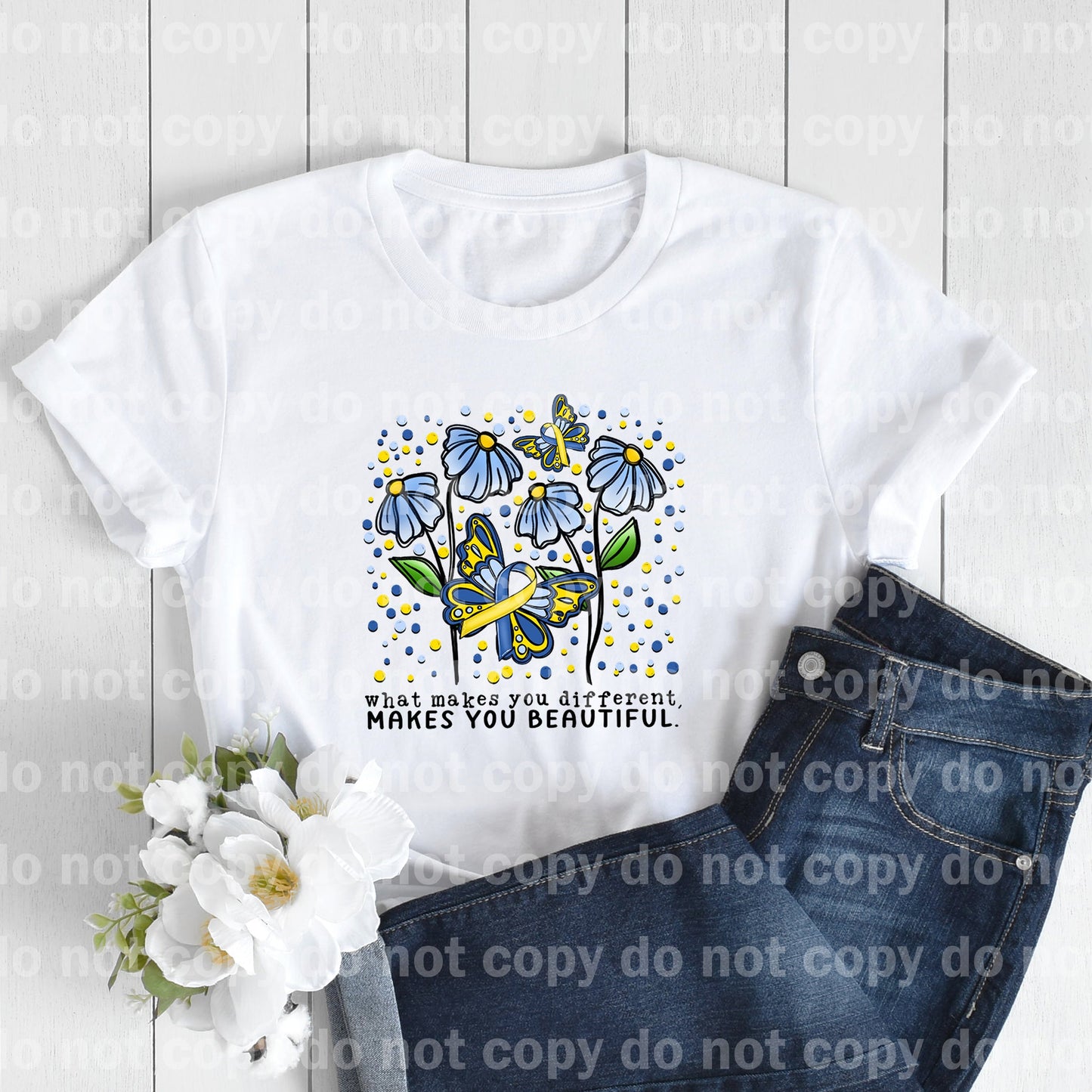 What Makes You Different Makes You Beautiful Down Syndrome Dream Print or Sublimation Print