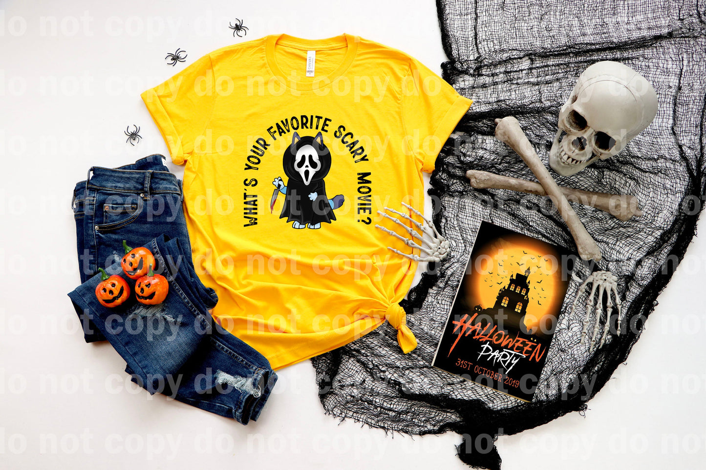 What's Your Favorite Scary Movie Dream Print or Sublimation Print